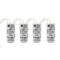 4 condensateurs, 3,5 uF, Connecteurs, Moteur de Volet roulant Bubendorff