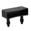 2 Embouts clips lattes noirs 53 x 35 mm ép.8 mm