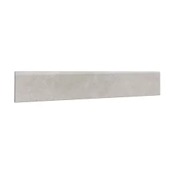 5 Plinthes carrelage District gris clair l.8 x L.60 cm