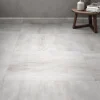 2 Plinthes carrelage effet béton gris L.60 x l.7,5cm x ép.7,4 mm, Upper