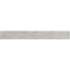 2 Plinthes carrelage effet béton gris L.60 x l.7,5cm x ép.7,4 mm, Upper