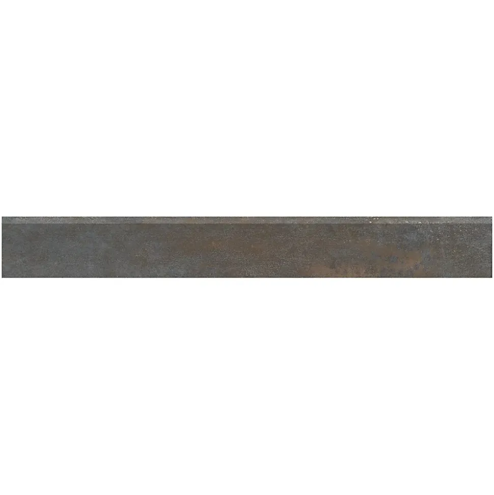 2 Plinthes carrelage effet béton marron cuivré L.60 x l.7,5cm x ép.7,4 mm, Upper