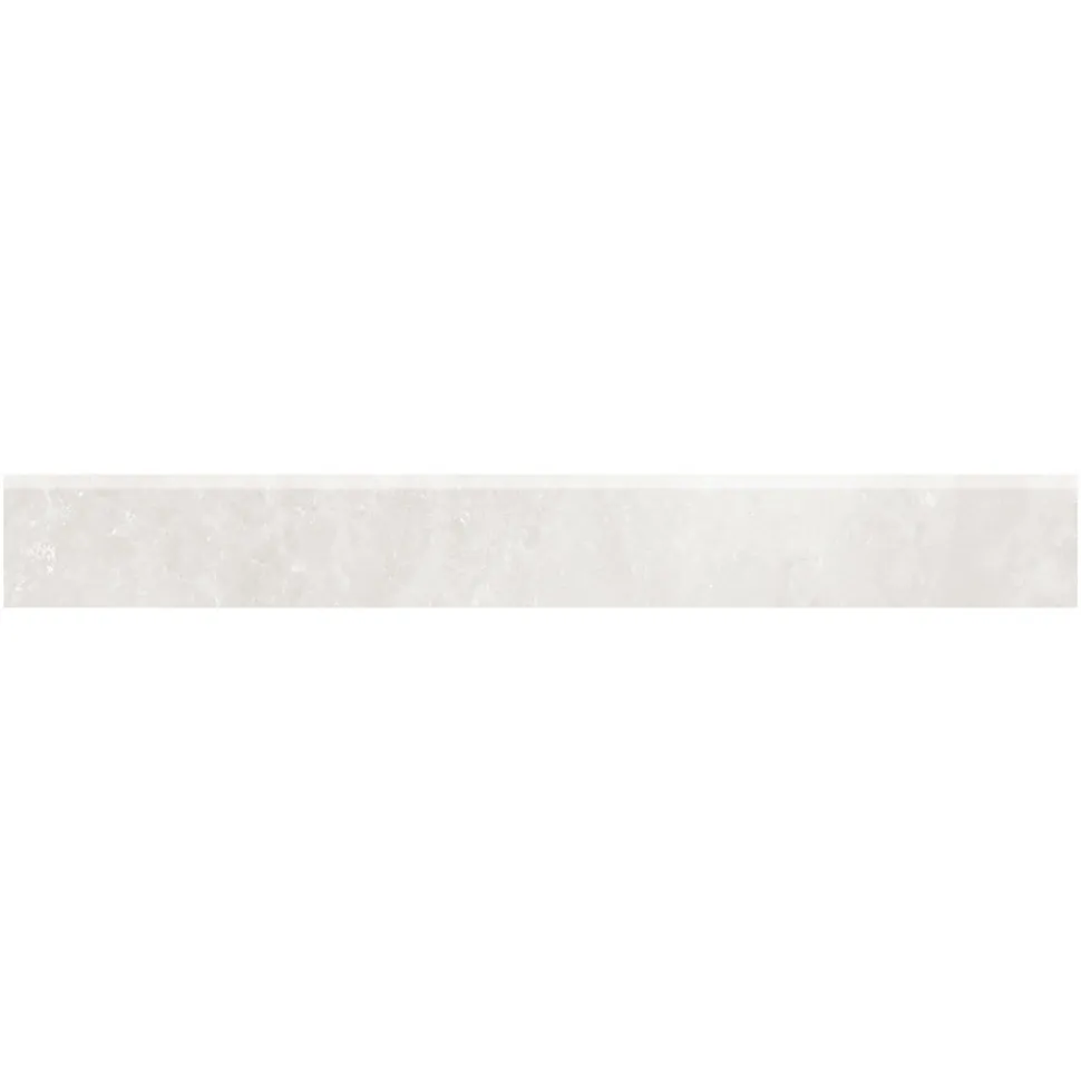 2 Plinthes carrelage Himalaya blanc l.7 x L.60 cm