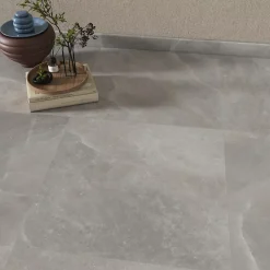 2 Plinthes carrelage Himalaya gris l.7 x L.60 cm