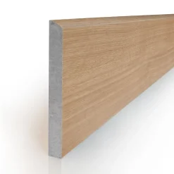 2 Plinthes effet bois texturé l.7,3 x L.90 cm x ép.9 mm, Versailles