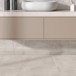 2 Plinthes effet béton 7,5x 60 cm switch Tortora