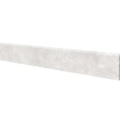 2 Plinthes effet pierre 7,5x 60cm Ép.7,4 mm Prisma coloris perle
