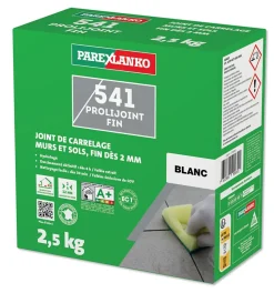 541 prolijoint fin blanc 2.5kg parexlanko