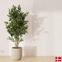 2 x Panneaux Acoustiques Decoratifs Muraux en Blanc Mat 240x32 cm Nordic Acoustics