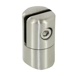 2 x Pince à tôle Ep 1,5 à 4 mm - pour Tube diam. 42,4 mm - Inox 304