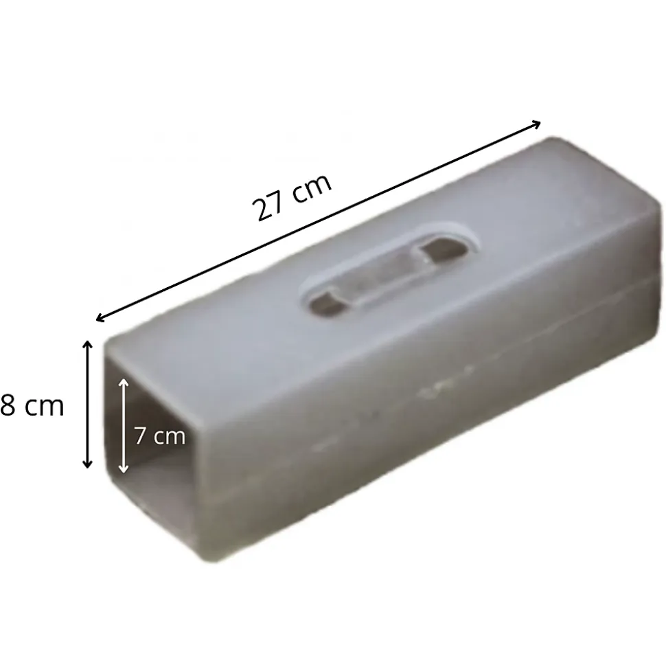 Adaptateur de carré/tige de porte 7 à 8 mm