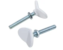 Adaptateurs Y pour barrière pour barrière de sécurité en métal, 2 pièces