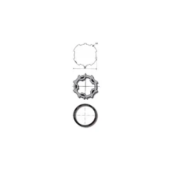 ADAPTATION ROUE + COURONNE ZF54 (D50)