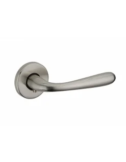 aire de béquilles Junon pour porte, carré 7mm, nickelé brossée - THIRARD