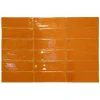 Altea Orange Série Revêtement grès cérame premium 5x15 cm.