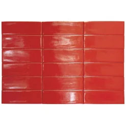Altea Red Série Revêtement grès cérame premium 5x15 cm.
