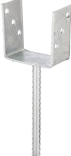Ancre de poteau en U 101x104 Alberts