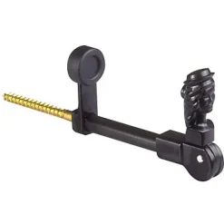 Arrêt de bergère à visser luxe l.150 noir