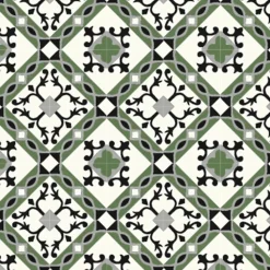 Authentiques carreaux de ciment - Modèle Accolade ACC6 - La boite de 14 carreaux soit 0,56 m².