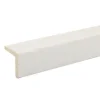 Baguette d'angle brut de sciage blanc 250 x 27,5 cm
