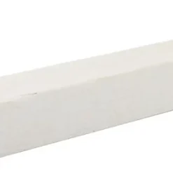 Baguette d'angle brut de sciage blanc 250 x 27,5 cm