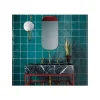 Baguette de finition pour Carrelage mural faïence effet zellige LA RIVIERA Bullnose Jolly 20x1.2 cm boîte de 0.024 ml / pas m2 Q