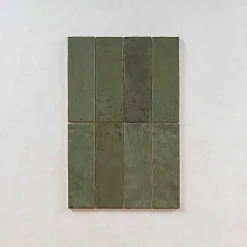 Baguette de finition pour Carrelage mural faïence effet zellige LA RIVIERA Bullnose Jolly 20x1.2 cm boîte de 0.024 ml / pas m2 B