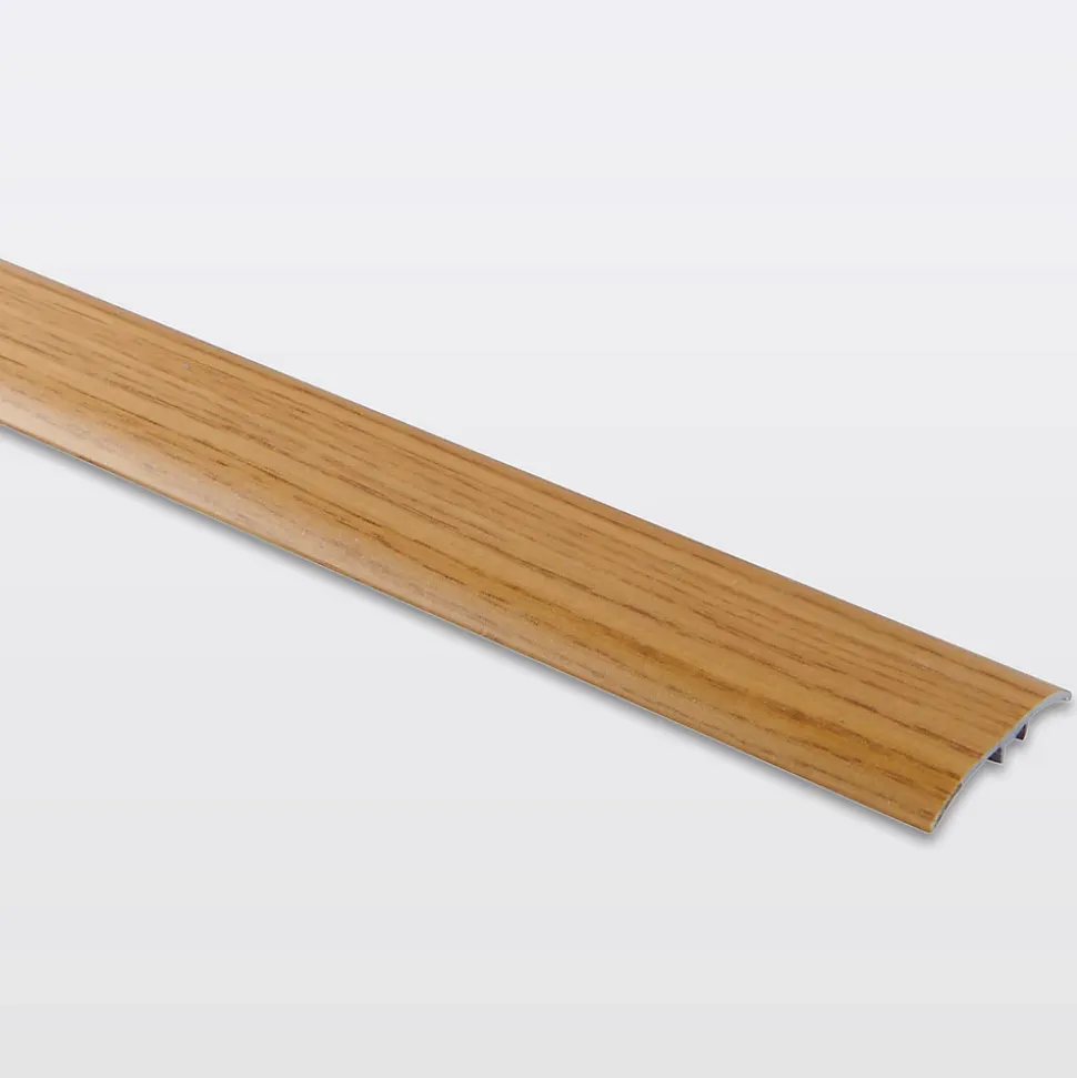 Barre de seuil en aluminium auto-adhésif, effet chêne blond GoodHome, décor 225, L.930 x l.37 mm
