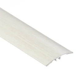 Barre de seuil en aluminium Blanc 40 X 1800 mm