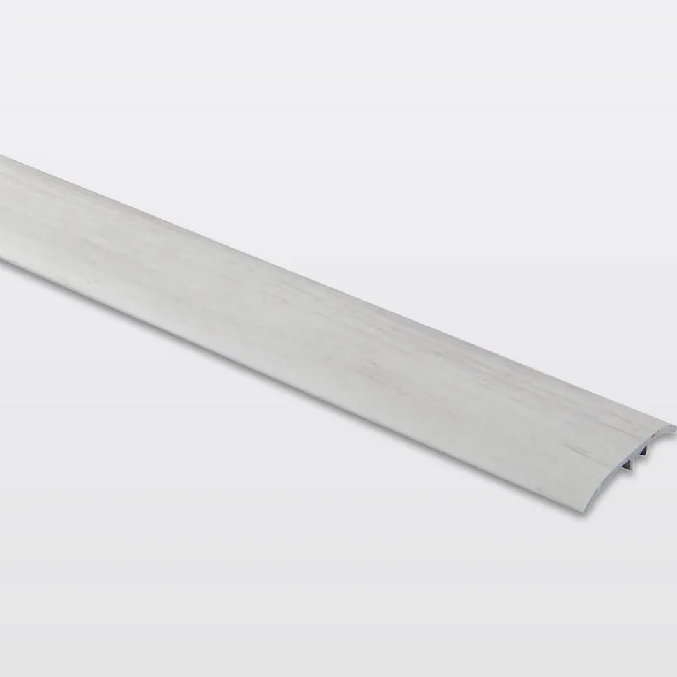 Barre de seuil en aluminium auto-adhésif Geelong, effet chêne grisé GoodHome, décor 140, L.930 x l.37 mm