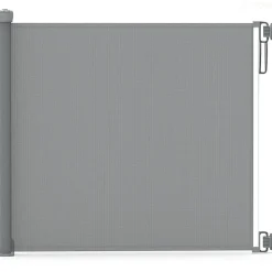 Barriere de securite retractable 180cm gris VOUNOT
