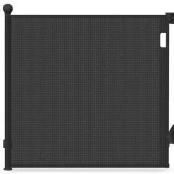 Barriere de securite retractable HAUTE 180x96cm noir VOUNOT