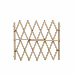 Barrière amovible pour animaux sans perçage Press'Fix - Hauteur 83 cm, Largeur ajustable de 65 à 104 cm