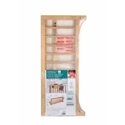 Barrière de lit bois naturel 90cm