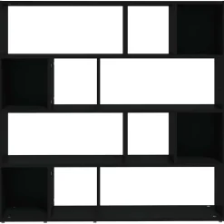Bibliothèque/Cloison de séparation Noir 105x24x102 cm vidaXL