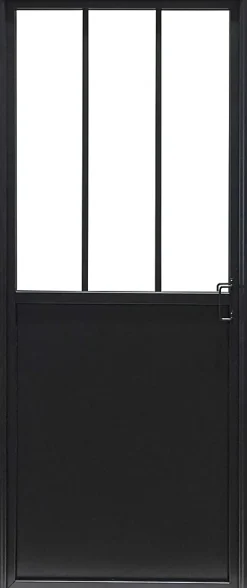 Bloc porte 3 vitrages poussant gauche H 204 X L 83 cm