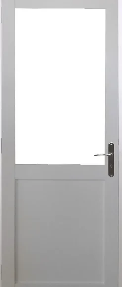 Bloc Porte Atelier Blanc Sans Meneau H204 X L73 Côte Tableau P.gauche Gd Menuiseries