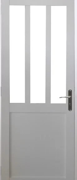 Bloc Porte Atelier Blanc H204 X L73 Côte Tableau P.gauche Gd Menuiseries