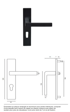 Bloc Porte Atelier Blanc H204 X L83 Côte Tableau P.droite,poignee Gd Menuiseries