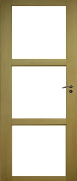 Bloc Porte Ayous Vitrage Transparent H204 X L73 Côte Tableau P.gauche Gd Menuiseries