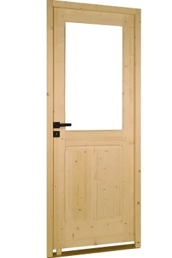 Bloc porte bois épicéa ANDROMEDA 1 vitrage 730 droit