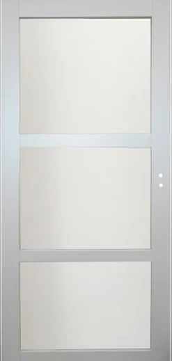 Bloc Porte Greyria Gris Ral7035 Vitrée H204 X L83 Côte Tableau P.gauche Gd Menuiseries