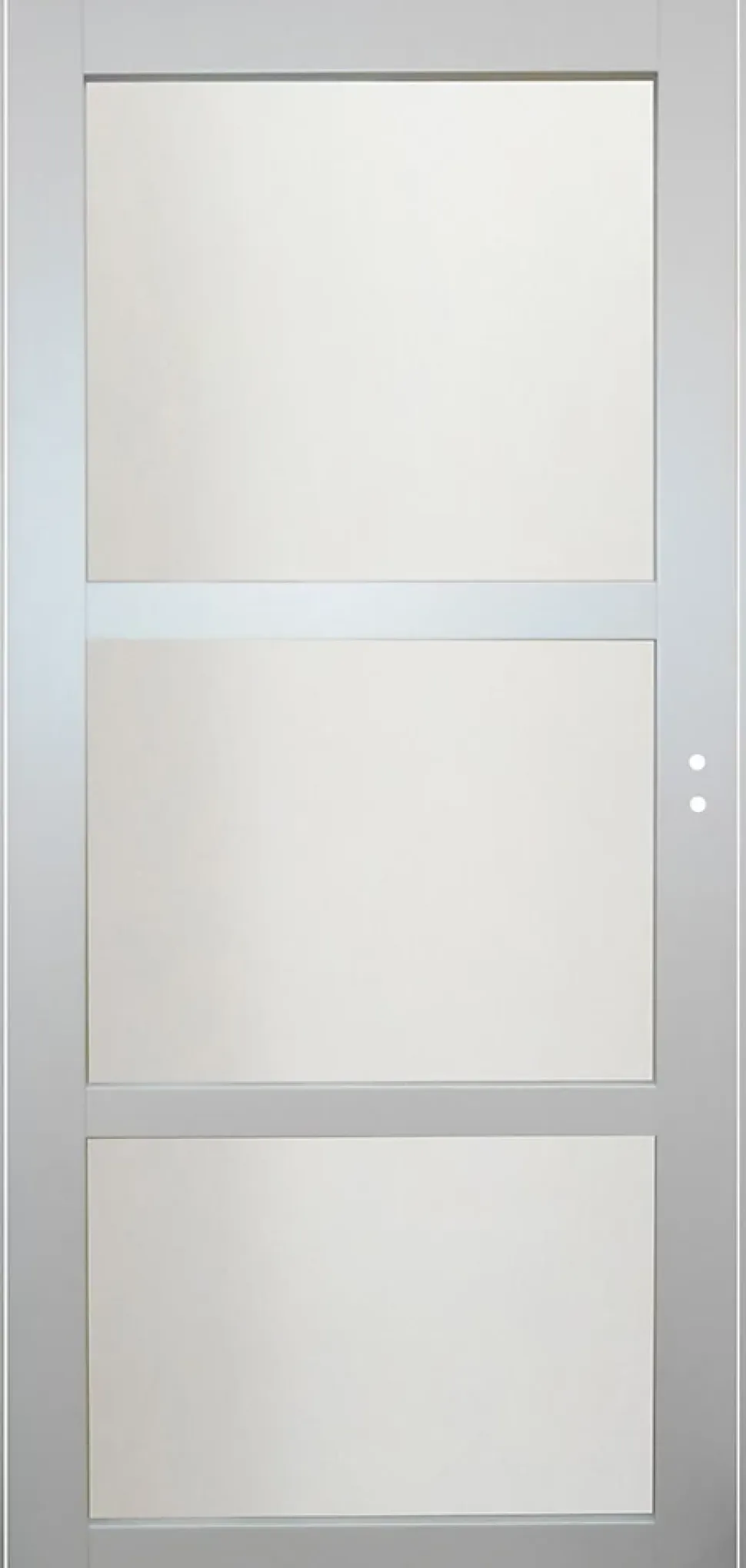 Bloc Porte Greyria Gris Ral7035 Vitrée H204 X L83 Côte Tableau P.gauche Gd Menuiseries