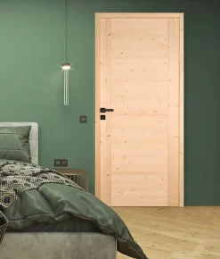 Bloc porte HORIZON bois épicéa 2040 x 730 Gauche