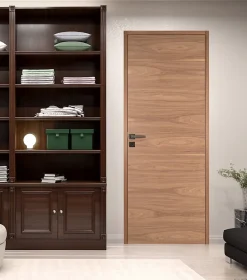 Bloc porte isoplane INDUS bois noyer 2040 x 930 droite