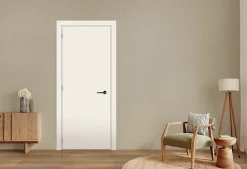Bloc Porte Lacdor Blanc Ral9010 H204 X L73 Côte Tableau P.droite Gd Menuiseries