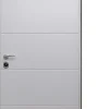 Bloc-porte blindé haute performance blanc H.210 x l.90 cm, poussant droit