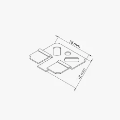 Boîte de 250 clips de fixation - Lambris PVC