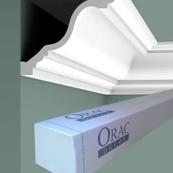 C334 Corniche plafond Orac Decor - 15x19,5x200cm (h x p x L) - moulure décorative polyuréthane