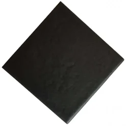 Cabochon sol / mur uni noir brillant 4,6x4,6 cm TACO OCTAGONNEGRO